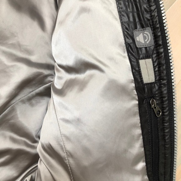 The North Face down belted parka jacket 14-16 women xs - Picture 10 of 13